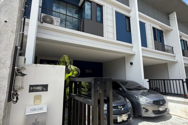 NCQP0133 ทาวน์โฮม 108/240 โครงการบ้านฟ้ากรีนเนอรี่ ธีโอ ปิ่นเกล้า-เพชรเกษม