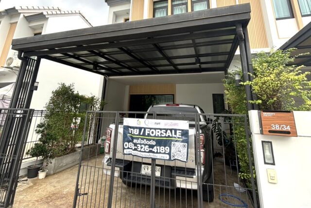 NCQP0136 ทาวน์เฮ้าส์ 38/34 หมู่บ้านแกรนดิตี้ รังสิต-คลอง2 Grandity Rangsit-Klong 2